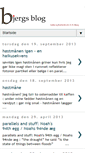 Mobile Screenshot of bjergsblog.blogspot.com