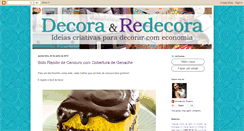 Desktop Screenshot of decoraeredecora.blogspot.com