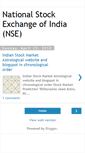 Mobile Screenshot of nationalstockexchangeofindia.blogspot.com