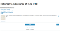 Tablet Screenshot of nationalstockexchangeofindia.blogspot.com