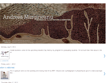 Tablet Screenshot of andreeaart.blogspot.com