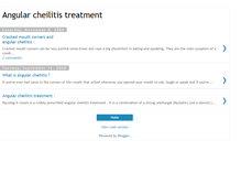 Tablet Screenshot of angular-cheilitis-treatment.blogspot.com