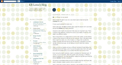 Desktop Screenshot of kblama.blogspot.com