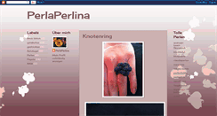 Desktop Screenshot of perlaperlina.blogspot.com