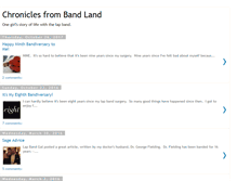 Tablet Screenshot of chroniclesfrombandland.blogspot.com