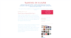 Desktop Screenshot of imdancingonclouds.blogspot.com