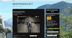 Desktop Screenshot of montpedrosbtt.blogspot.com