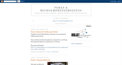 Desktop Screenshot of negociosypymes.blogspot.com