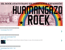 Tablet Screenshot of huamanrock.blogspot.com