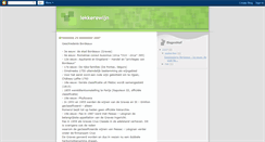 Desktop Screenshot of lekkerewijn.blogspot.com