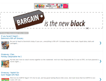 Tablet Screenshot of bargainisthenewblack.blogspot.com