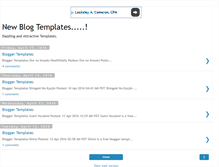 Tablet Screenshot of new-blogtemplates.blogspot.com