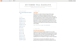 Desktop Screenshot of entimmetilldagsljus.blogspot.com
