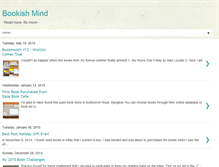 Tablet Screenshot of bookishmind.blogspot.com