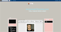 Desktop Screenshot of bedavamp3download.blogspot.com