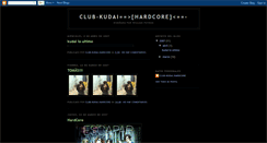 Desktop Screenshot of club-kudai-hardcore.blogspot.com