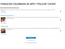 Tablet Screenshot of fundacioncolombianadearteyfolclor.blogspot.com