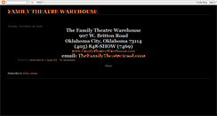 Desktop Screenshot of familytheatrewarehousecontact.blogspot.com