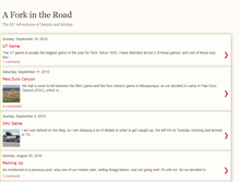 Tablet Screenshot of fork-in-road.blogspot.com