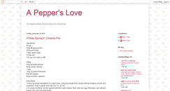 Desktop Screenshot of peppers-love.blogspot.com