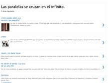 Tablet Screenshot of lasparalelassecruzan.blogspot.com