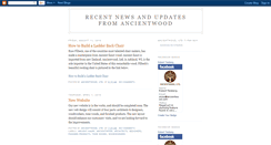 Desktop Screenshot of ancientwood.blogspot.com