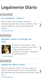Mobile Screenshot of legalmente-diario.blogspot.com