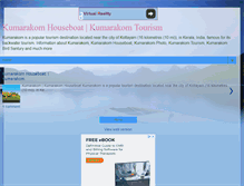 Tablet Screenshot of kumarakom-houseboat.blogspot.com