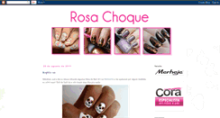 Desktop Screenshot of esmalte-rosachoque.blogspot.com