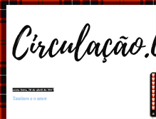 Tablet Screenshot of circulacaoup.blogspot.com