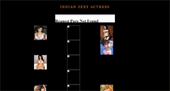 Desktop Screenshot of indianasexyctress.blogspot.com