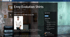 Desktop Screenshot of envyevolutionshirts.blogspot.com