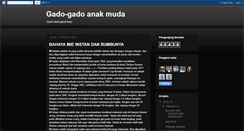 Desktop Screenshot of gado-gadoanakmuda.blogspot.com