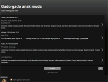 Tablet Screenshot of gado-gadoanakmuda.blogspot.com