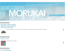 Tablet Screenshot of morukai.blogspot.com
