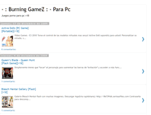 Tablet Screenshot of burningamez.blogspot.com
