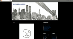 Desktop Screenshot of ideiasincolores.blogspot.com