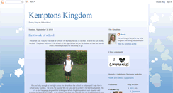 Desktop Screenshot of kemptonskingdom.blogspot.com