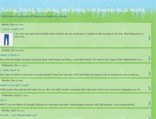 Tablet Screenshot of livinglovinglaughinglosing.blogspot.com