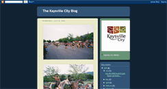 Desktop Screenshot of kaysvillecityblog.blogspot.com