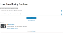 Tablet Screenshot of melovessunshine.blogspot.com