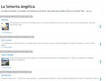 Tablet Screenshot of la-srta-angelica.blogspot.com