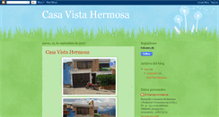 Desktop Screenshot of casavistahermosa1.blogspot.com