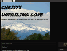 Tablet Screenshot of focusofchristsunfailinglove-rblandjr.blogspot.com