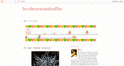 Desktop Screenshot of iloveheartsandcoffee.blogspot.com