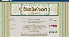 Desktop Screenshot of bobbieseacreations.blogspot.com