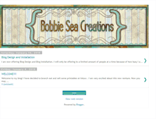 Tablet Screenshot of bobbieseacreations.blogspot.com