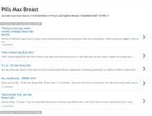 Tablet Screenshot of pills-maxbust.blogspot.com