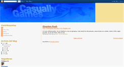 Desktop Screenshot of casuallygames.blogspot.com