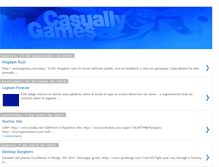 Tablet Screenshot of casuallygames.blogspot.com